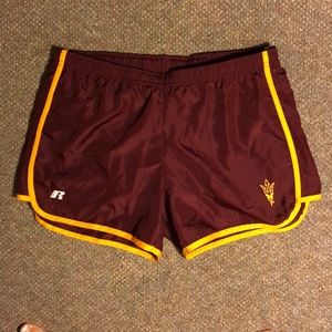 Arizona State University running shorts size M
